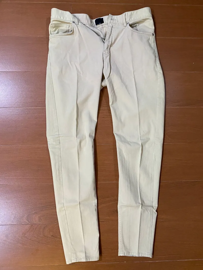 H&M Casual Casual pants Pria tan photo 1