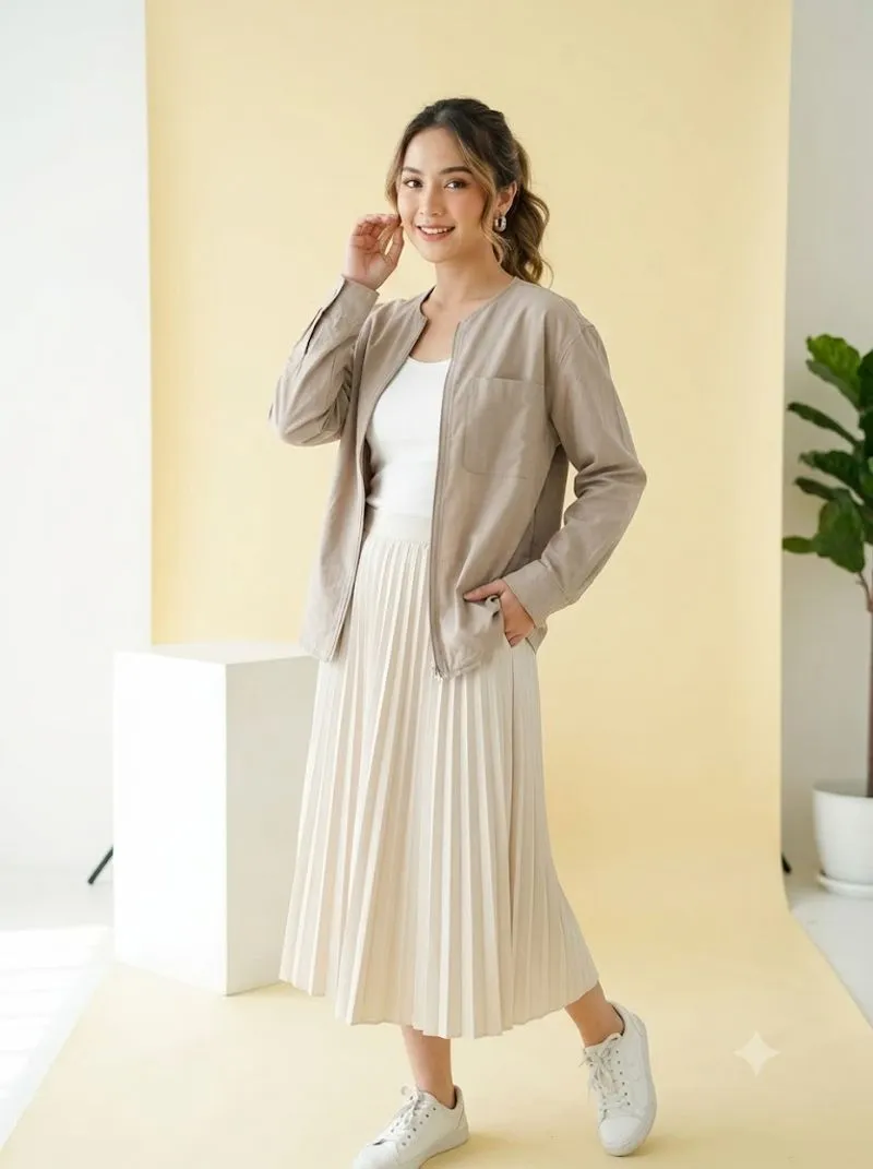 Jaket outer casual polos photo 1