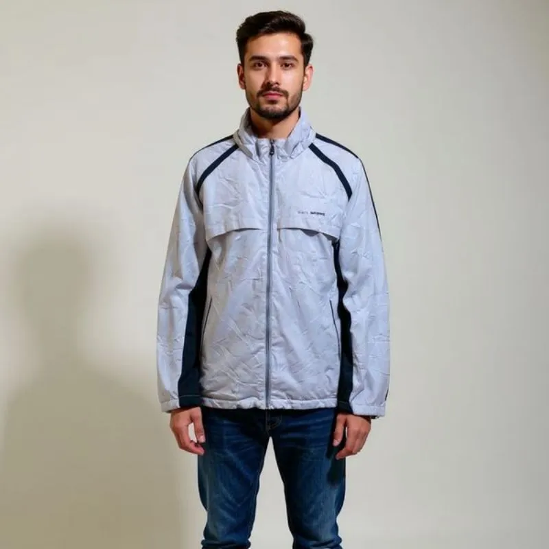Jaket abu sporty photo 1