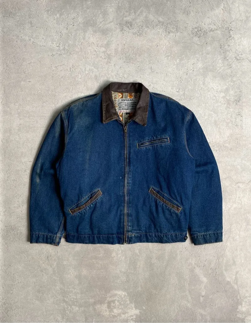Vintage 90’s Top Gear by Art Japan Co Ltd Navajo Lined Detro photo 1