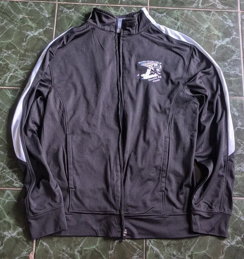 Tracktop Augusta Fullblack Stripes photo 1