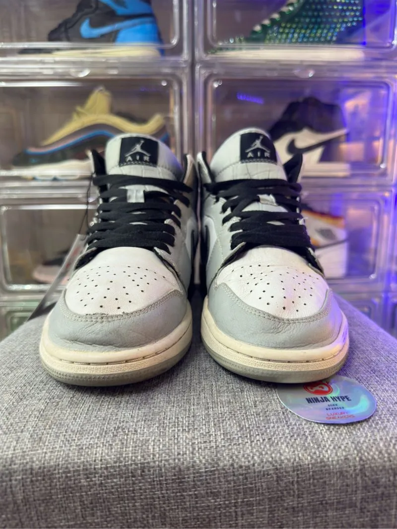 asos jordan 1 mid grey