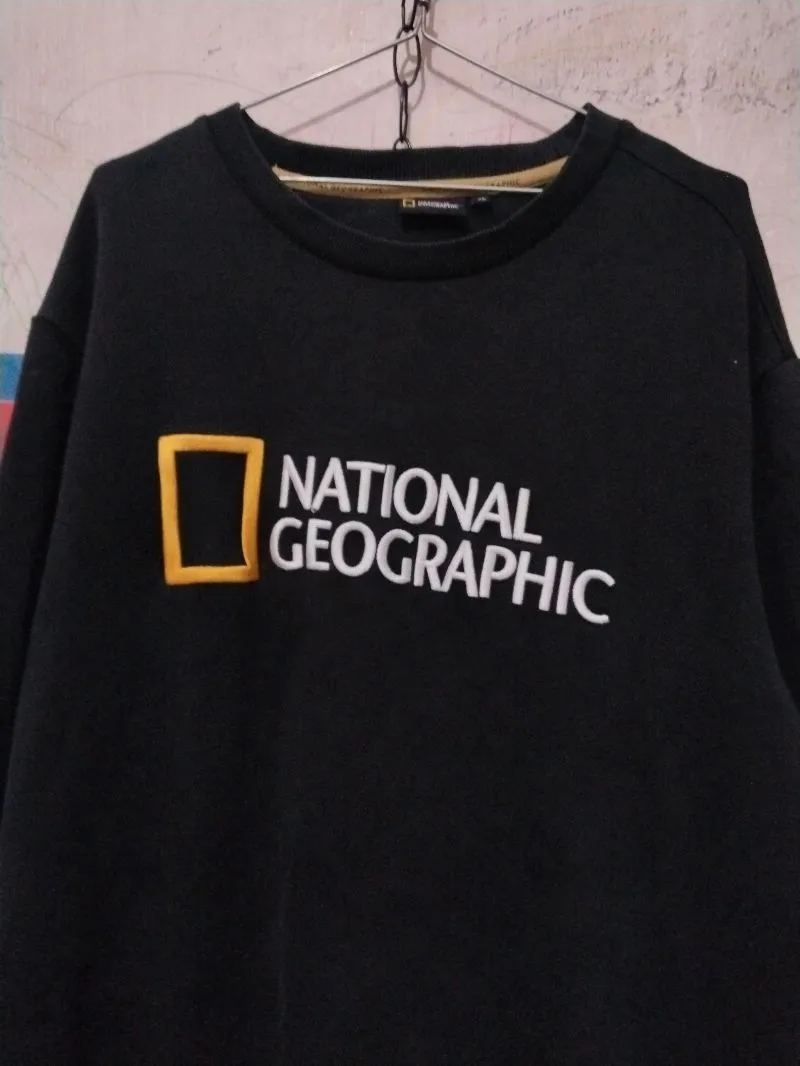 Crewneck National Geographic Second Pria Wanita photo 1