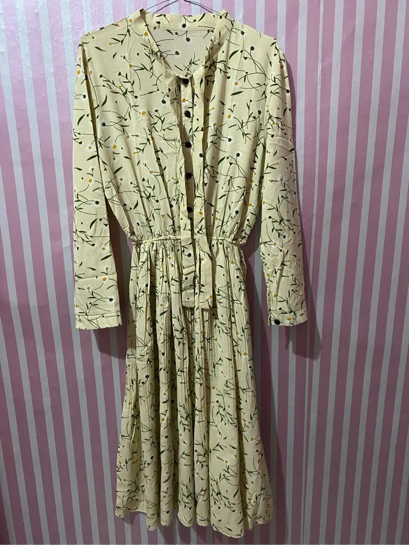 Mididress tunik bunga photo 1