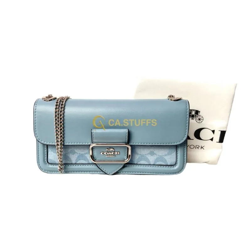 Coach COC Morgan Crossbody in Signature Chambray photo 1
