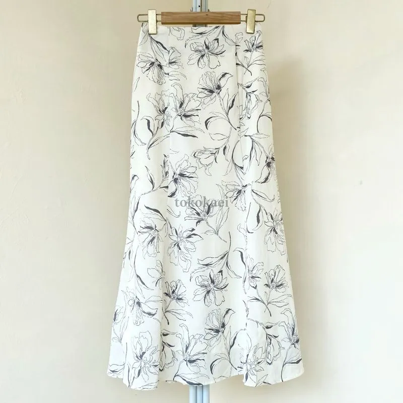 Grey Artsy Mermaid Skirt photo 1