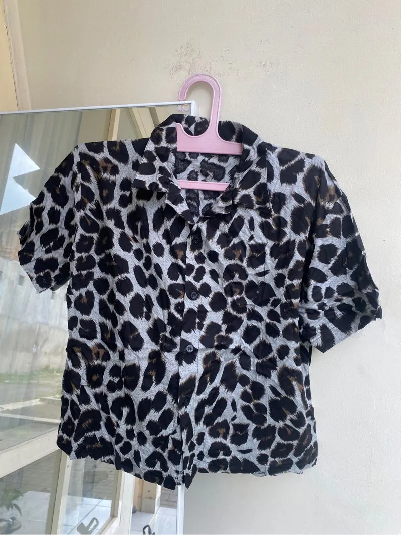kemeja croptop babytee photo 1