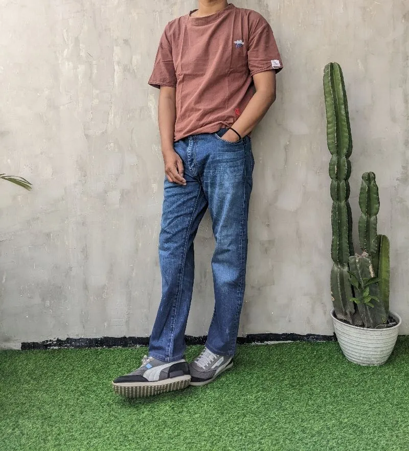 CELANA DENIM JEANS LEVIS  502 BIG E photo 1