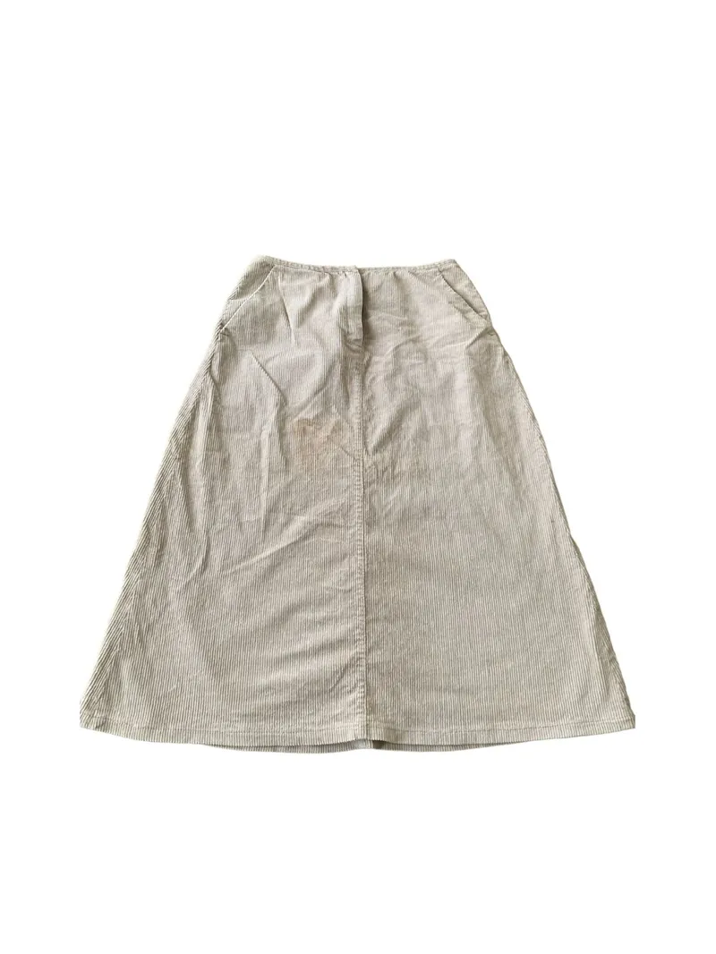 Indie Casual Skirt Wanita cream photo 1