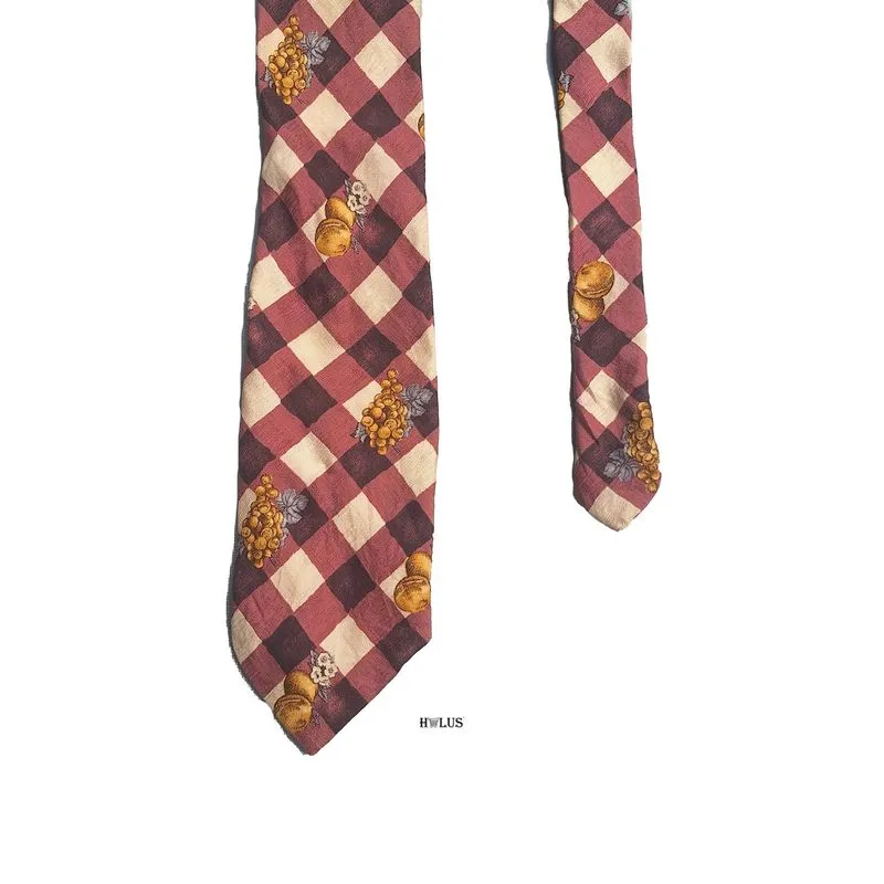 Dasi Vintage Valentino Rudy Silk (Sutera) Art Pattern Italia photo 1