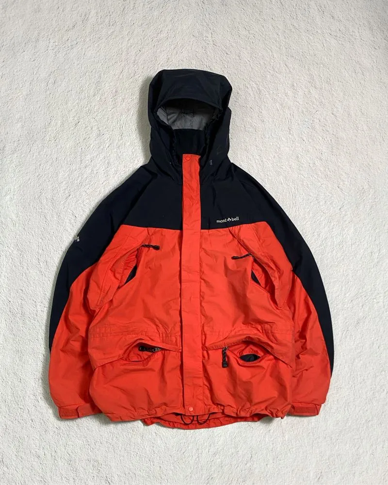 ジャケット・アウター montbell shell jacket y2k tech montbell tech shell jacket y2k gore-tex 2XL ファッション