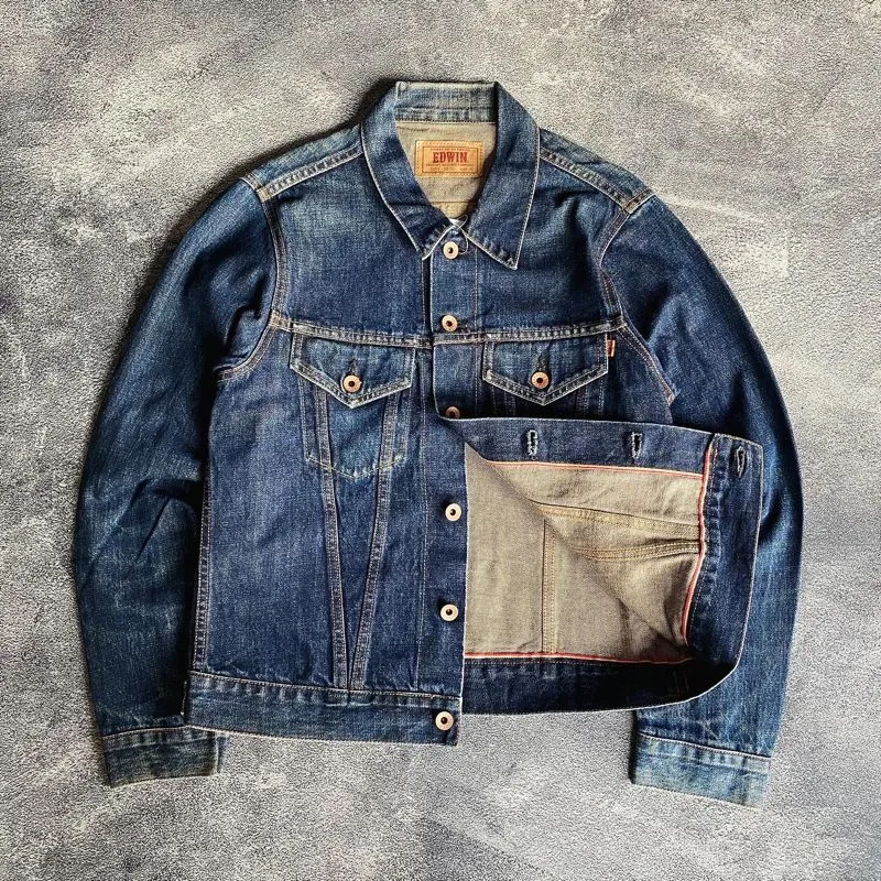 Edwin selvedge trucker jaket photo 1