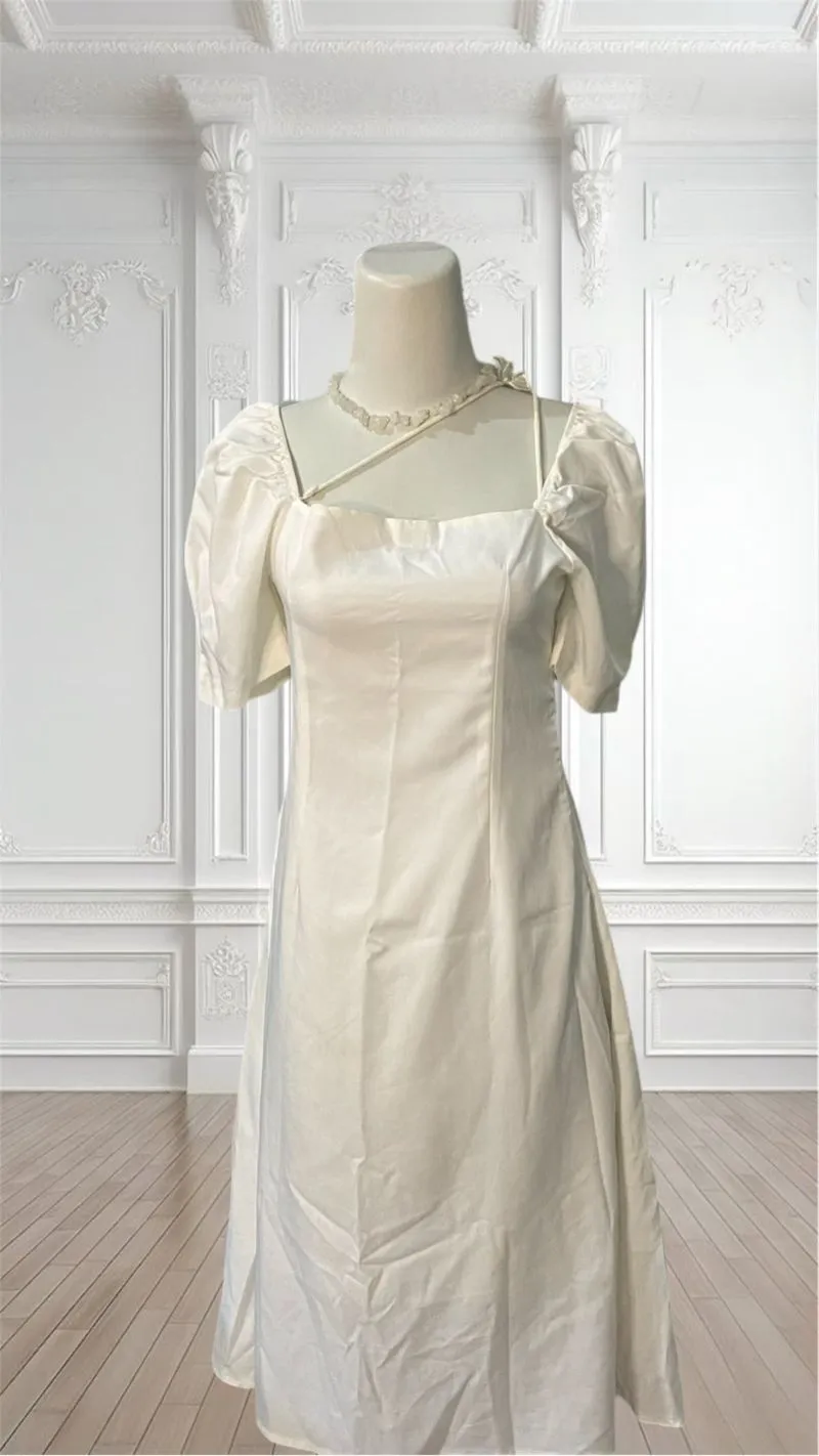 Dress putih butterfly photo 1
