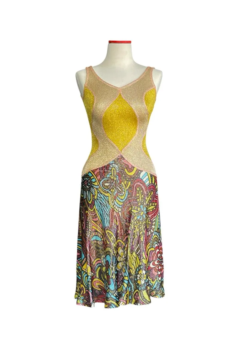 🌈 Missoni Made in Italy Lurex Knit Dress 🌈 photo 1