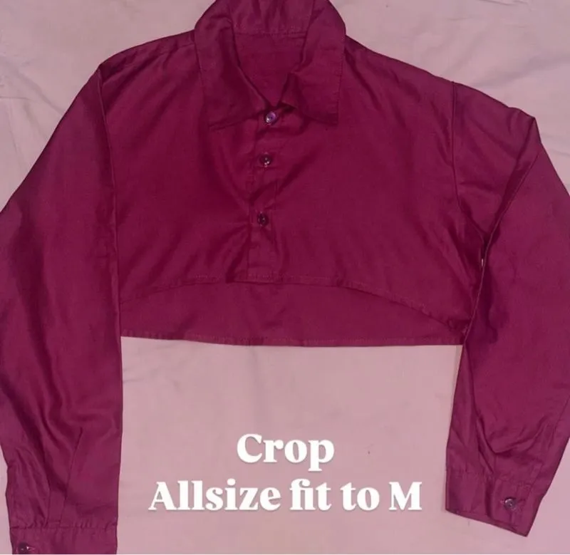 Crop top Fuschia photo 1