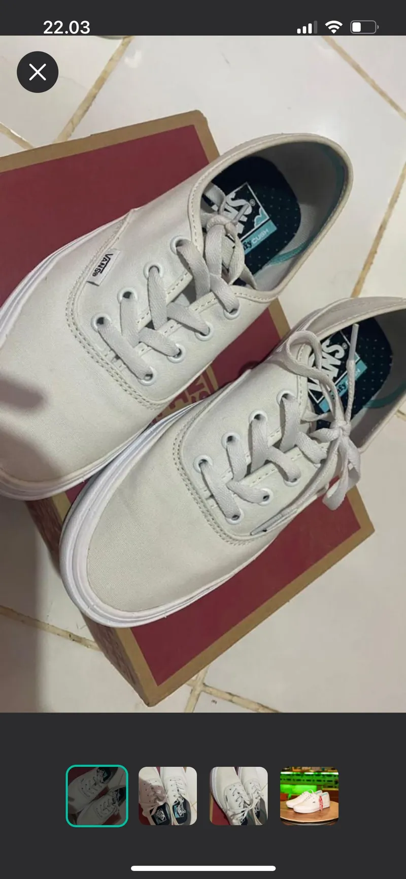 VANS Minimalist Sneakers Wanita white photo 1