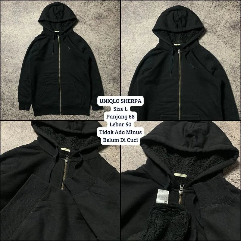 ZIP Hoodie Sherpa UNIQLO photo 1