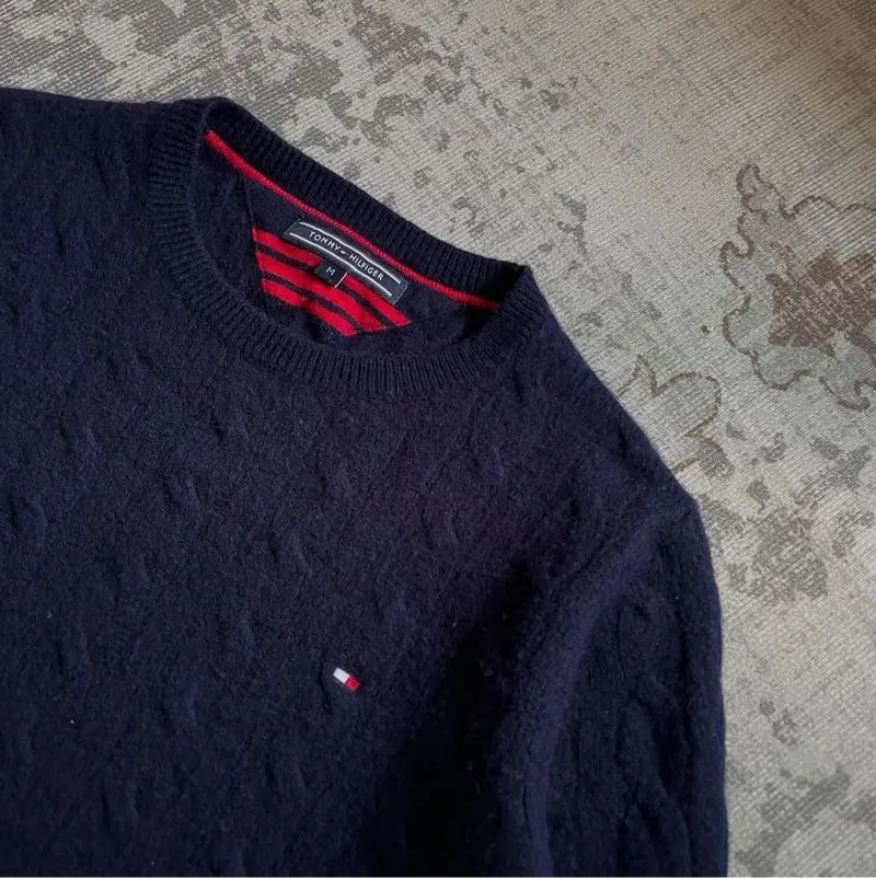 Tommy Hilfiger Cable Knit Sweater. photo 1