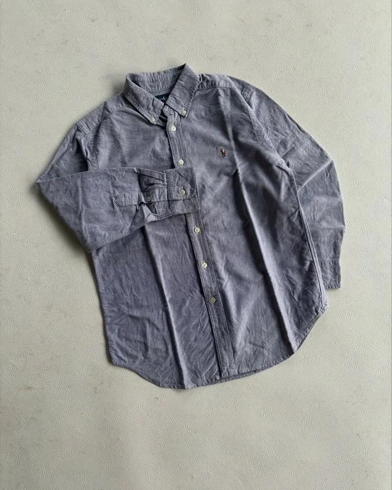 Polo Ralph Lauren Oxford Shirt Grey. photo 1