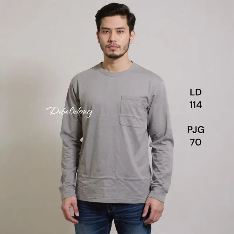 Kaos panjang poket coksu photo 1