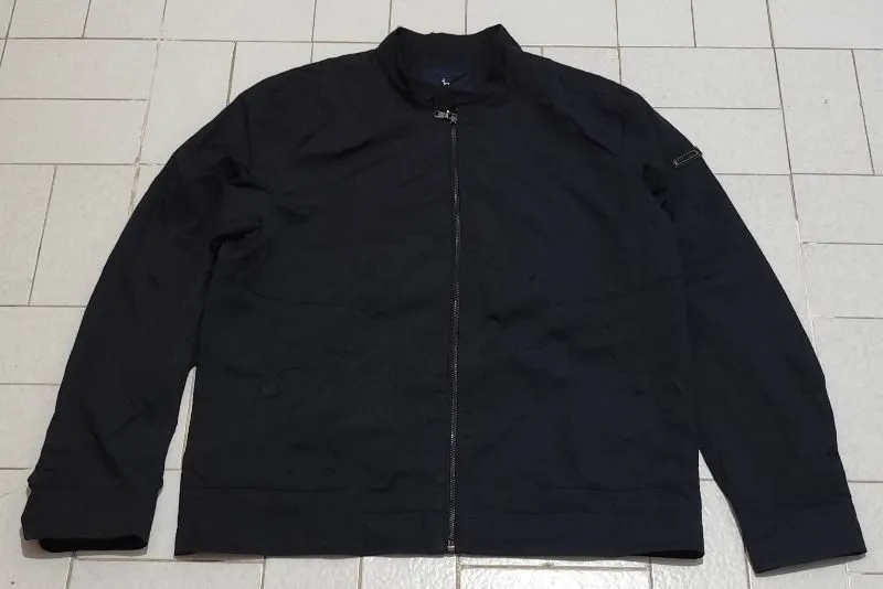 Jaket Casual Motoran Hazzys Navy photo 1