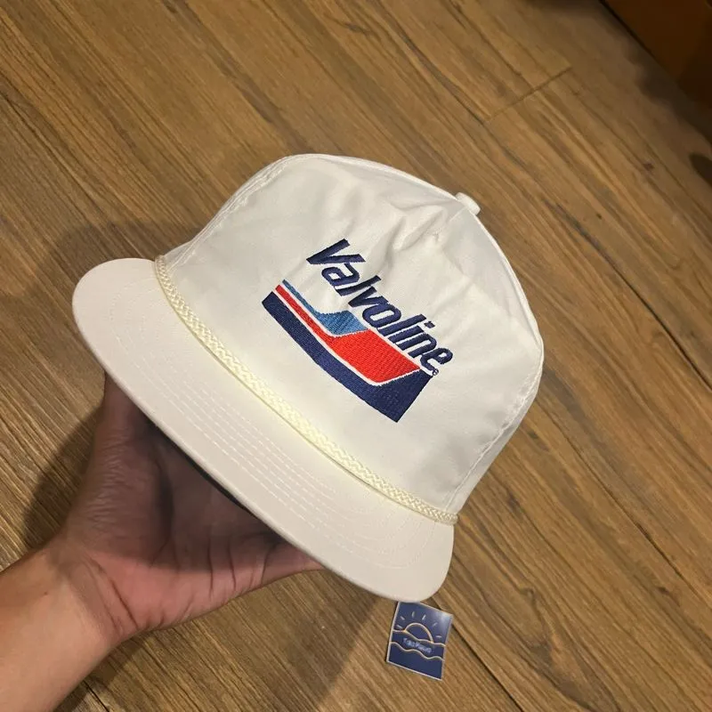 Vintage Valvoline Rope Hat Embroidered Made in USA photo 1