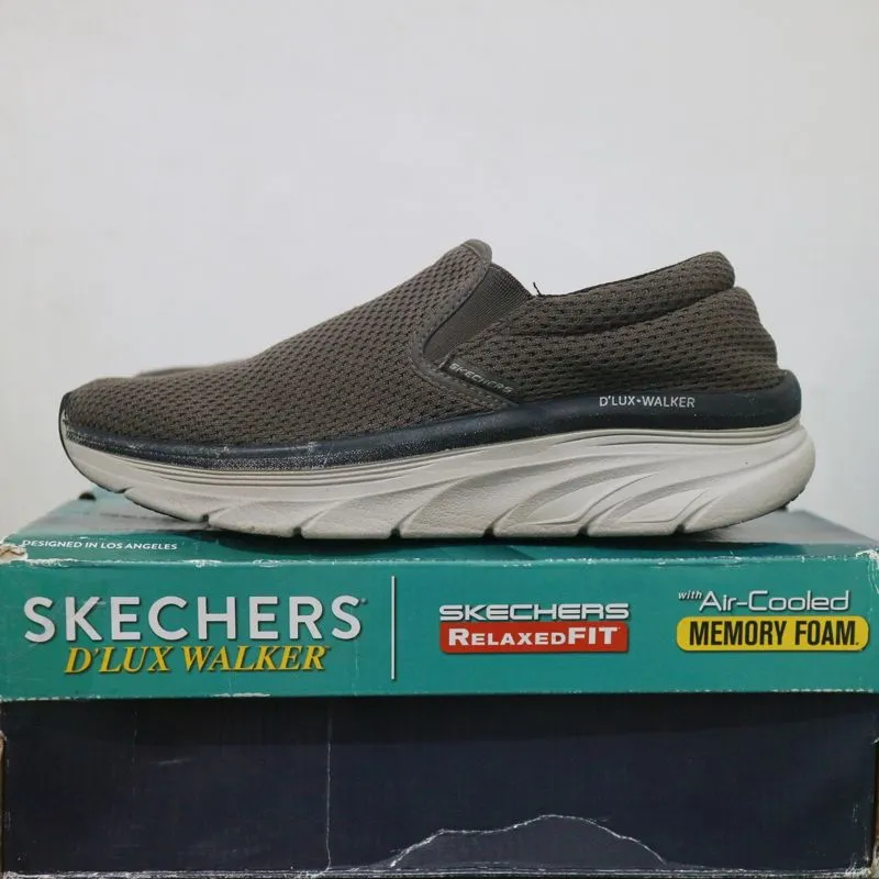 Sepatu Skechers D'Lux Walker Murlino Carchoal Black Memory F photo 1