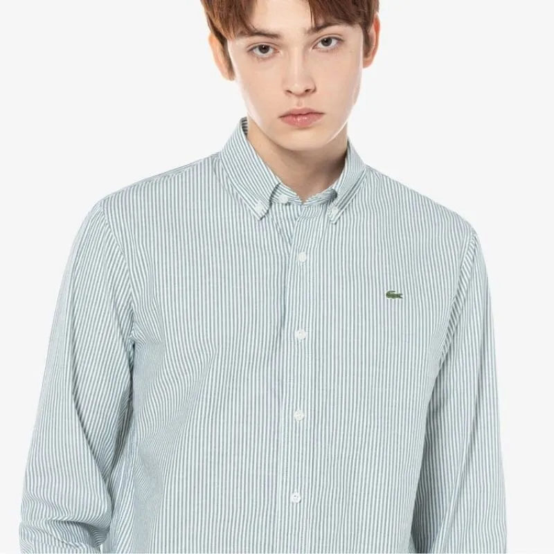 Kemeja long Sleeve Lacoste Striped Size L photo 1