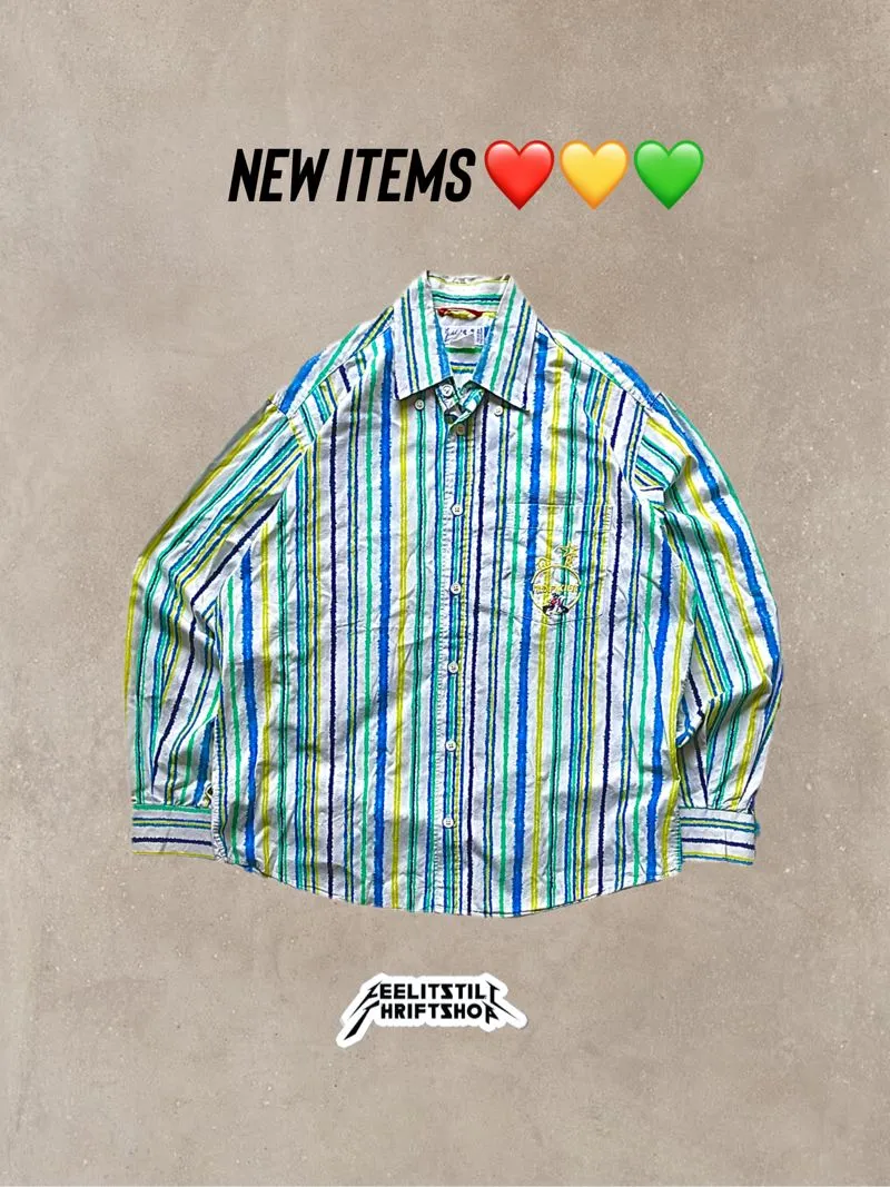 Castelbajac Grunge Indie Casual shirt Pria multicolor photo 1