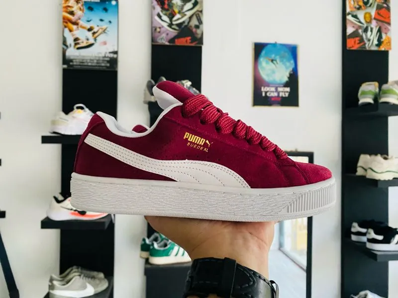 Puma Suede XL Bordeaux White photo 1