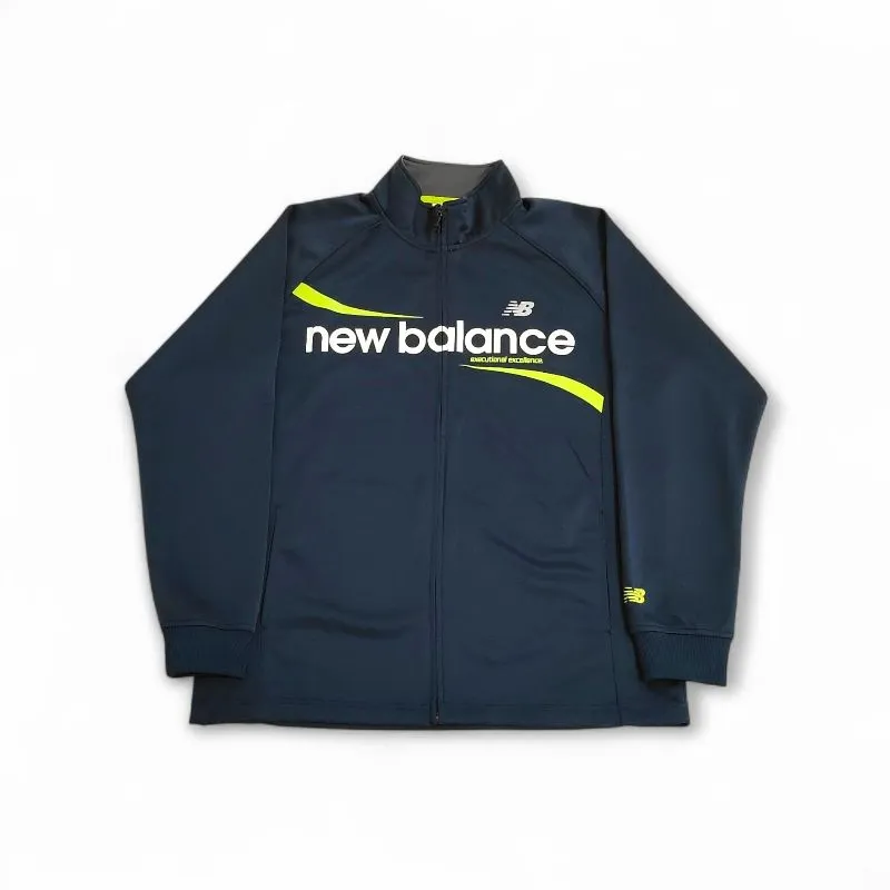 Jaket Tracktop New Balance Warna Navy Big Logo photo 1