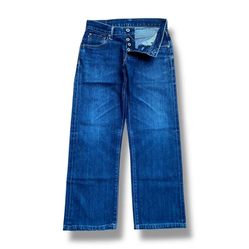 Pract selvedge denim jeans levis japanese brand photo 1