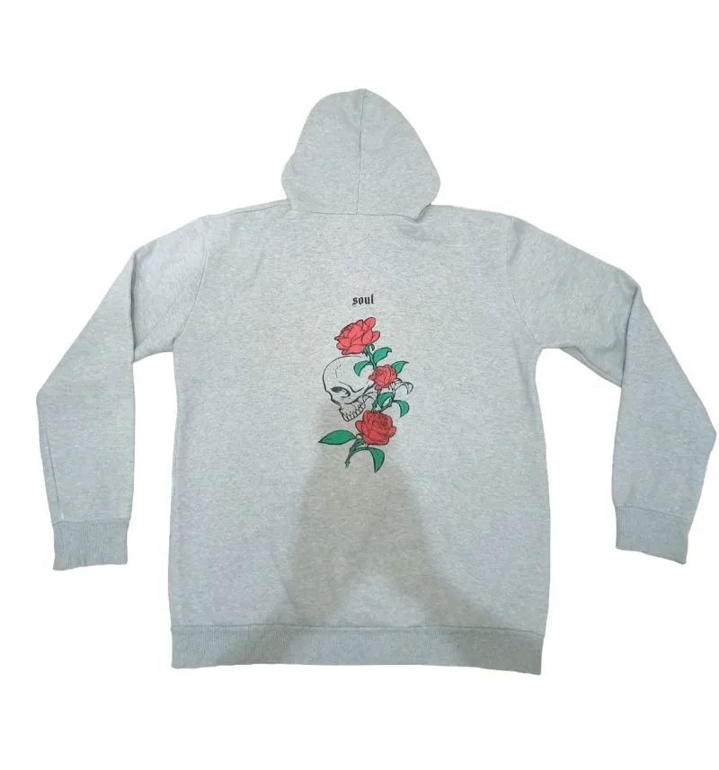 Japanese brand Vintage Casual Hoody Pria gray photo 1