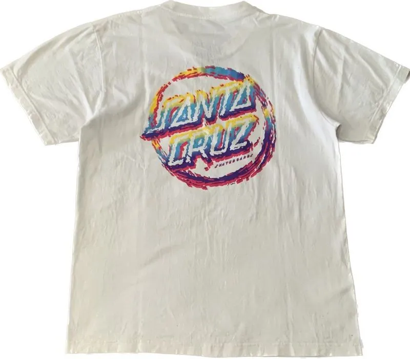 Santa Cruz White Tshirt photo 1