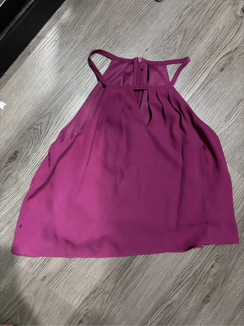 Tank top burgundy S photo 1