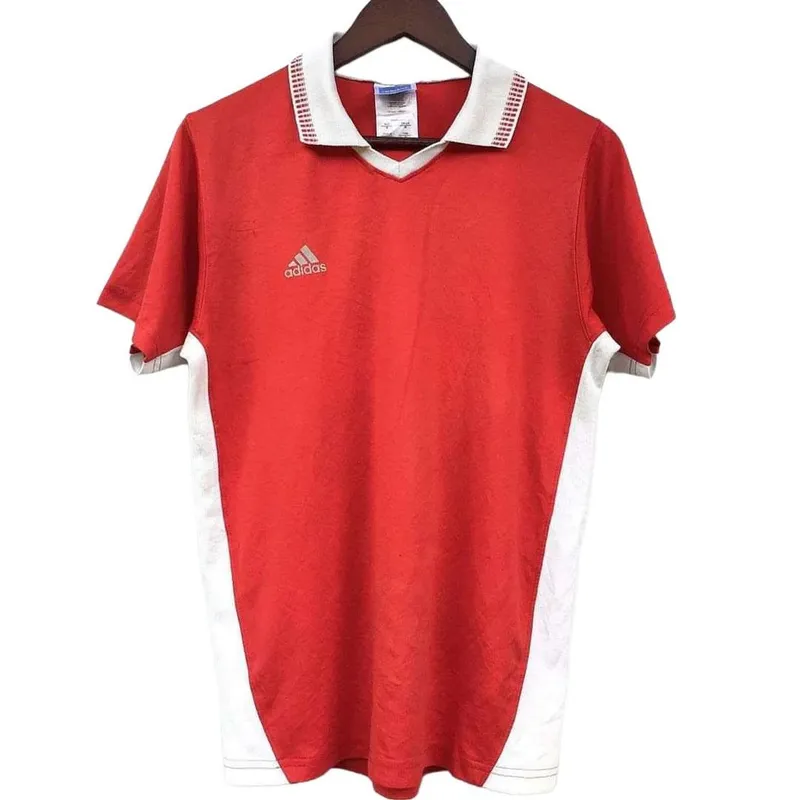 Adidas Vintage Sportswear Jersey Pria white red photo 1