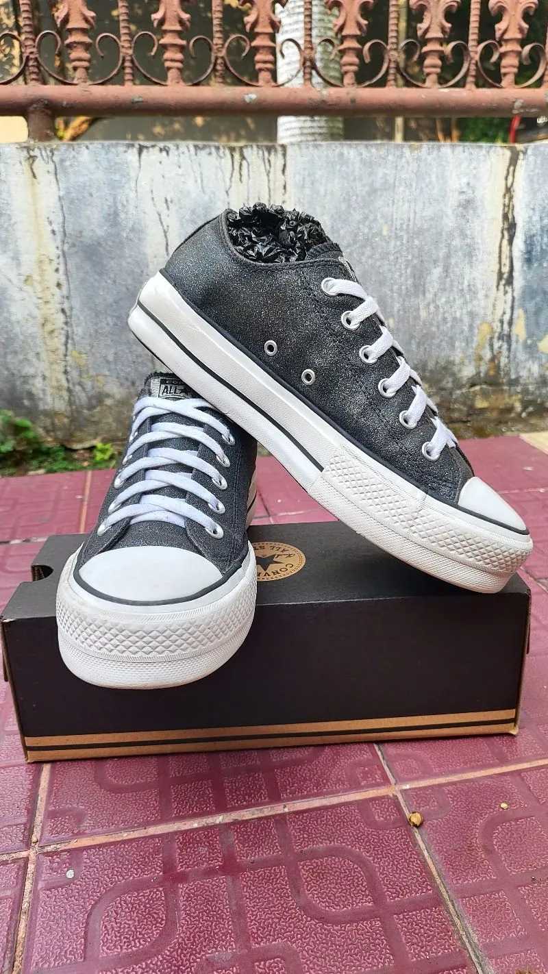 Converse CT Low LIFT PLATFORM ASH STONE 40 photo 1