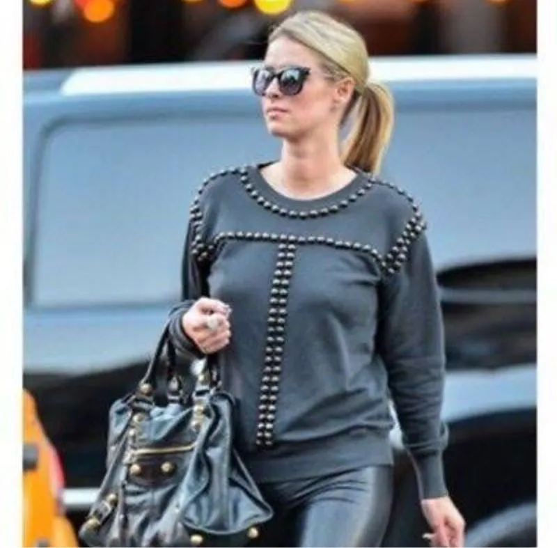 Isabel Marant Scotty Studded Crewneck Luxury photo 1