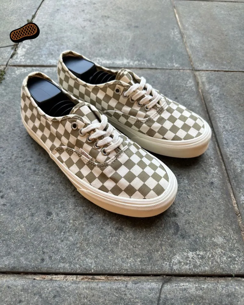 VANS AUTHENTIC ECO THEORY CHECKERBOARD CORNSTALK