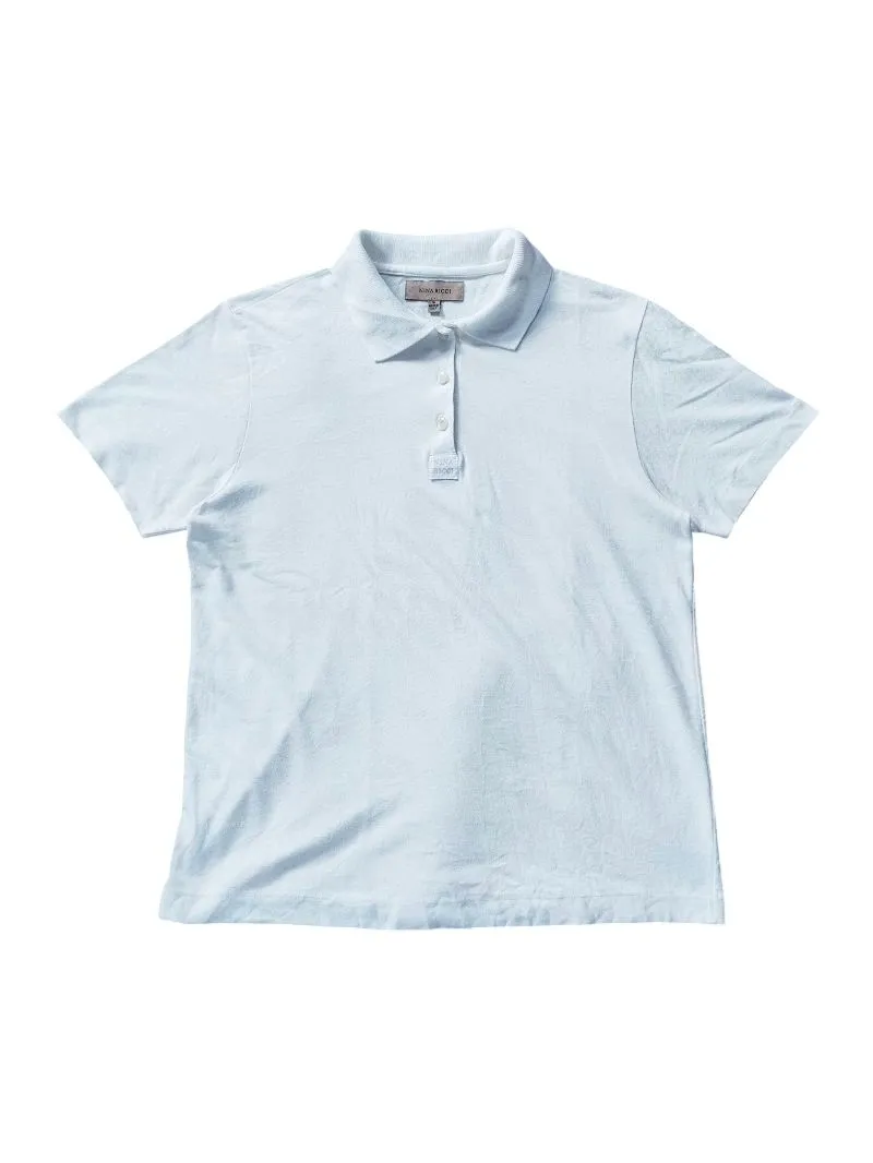 Nina ricci logo white polo shirt  photo 1