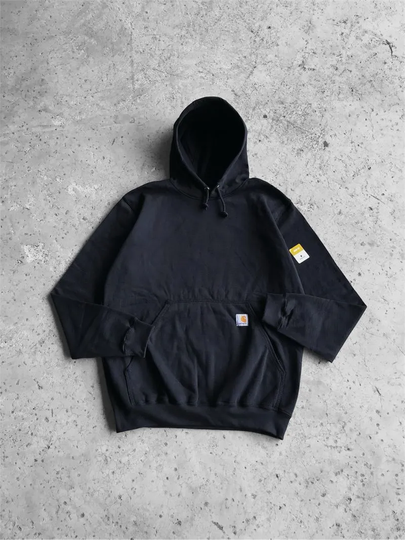 Carhartt K121 Midweight Pullover Hoodie Black Preloved