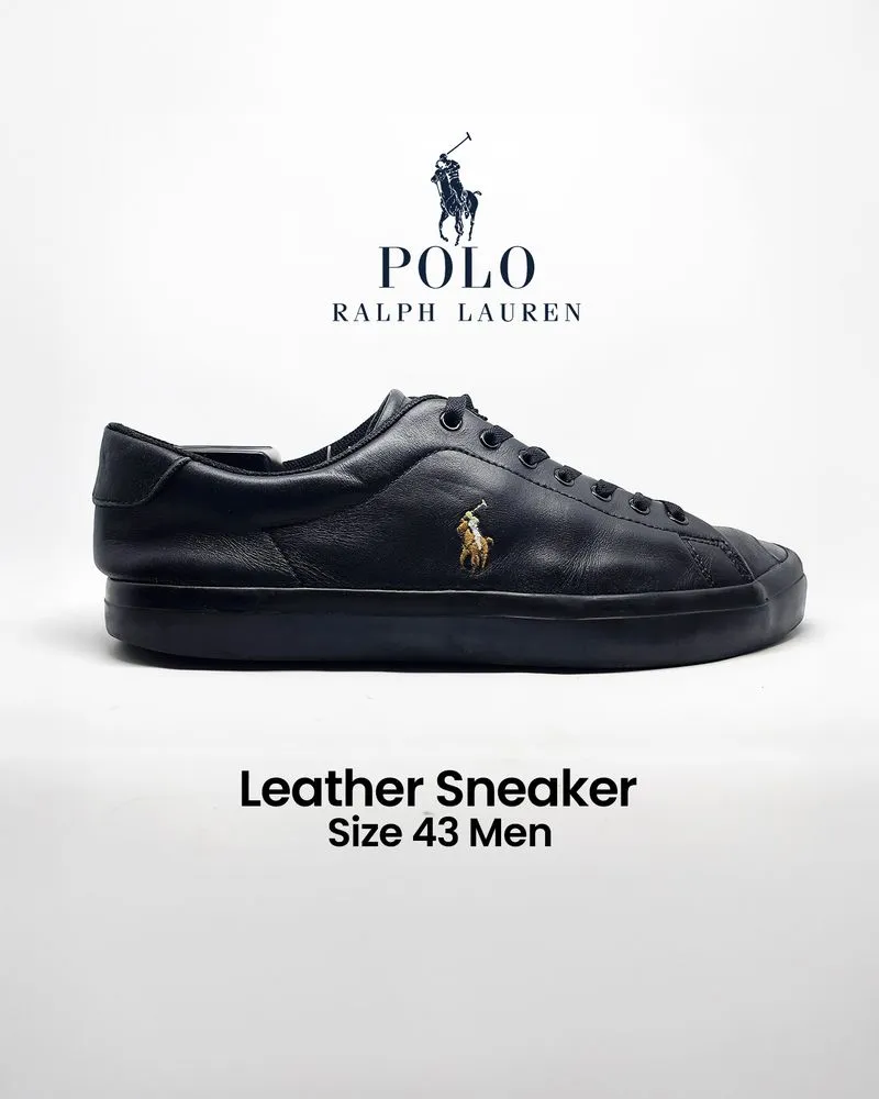 POLO Ralph Lauren Sneaker Leather Size 43 photo 1