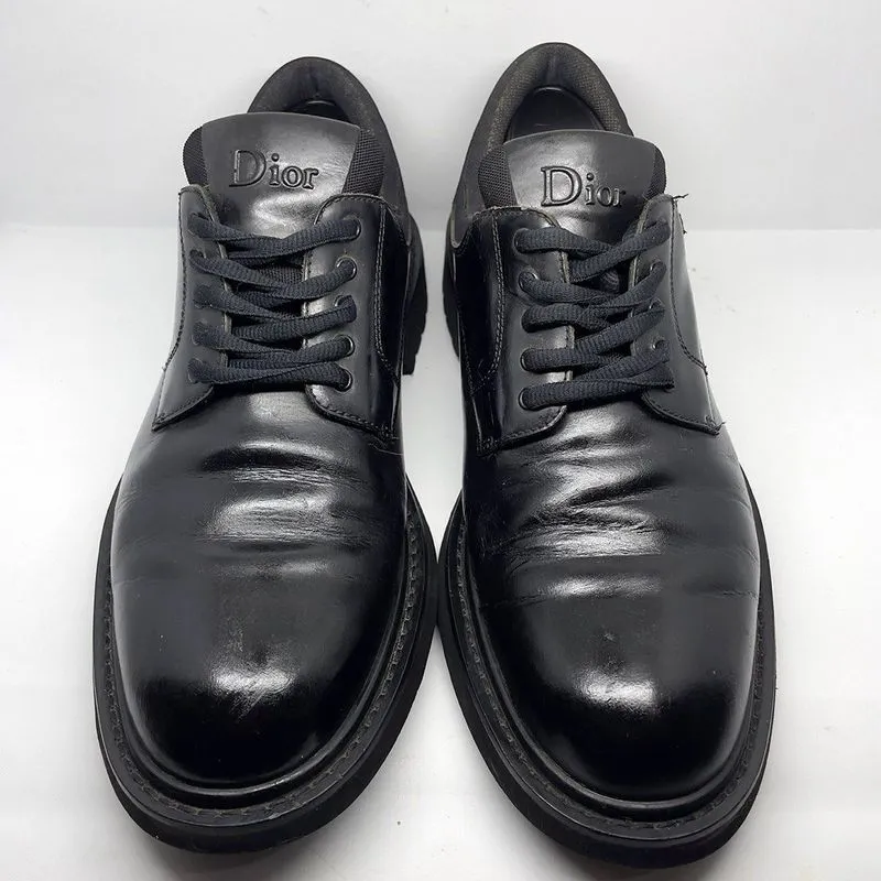 Derby Dior Men Shoes Dior Homme Formal Shoes Calf Leather Skins