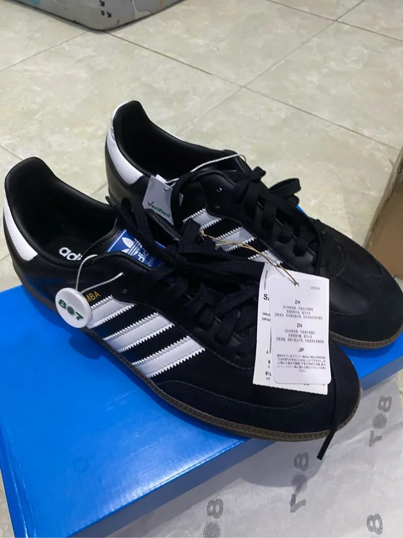 adidas samba black og photo 1