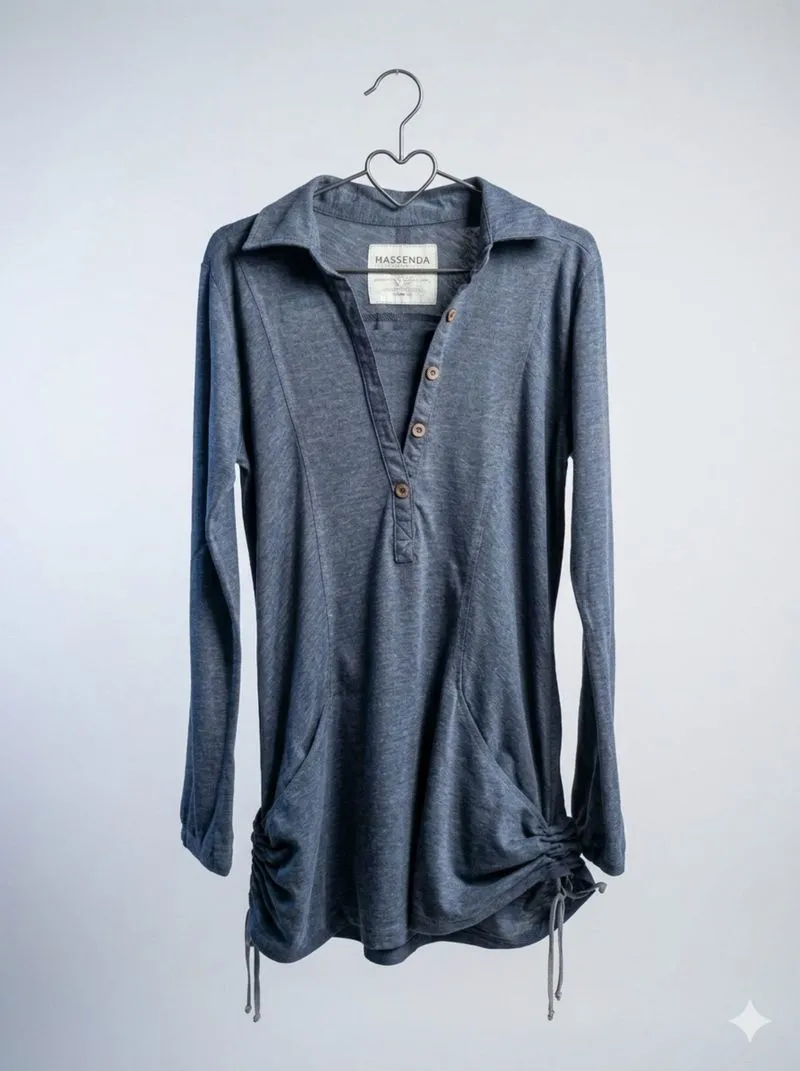 Kemeja Tunik Hassenda Stripe photo 1