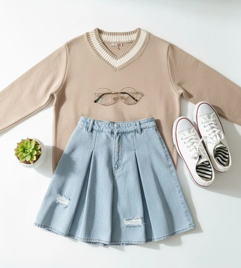 Sweater Oversize SPAO Coksu Wanita photo 1