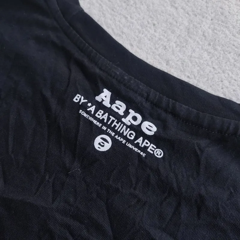 AAPE Now APUNVS By Bathing Ape Print Tshirt Preloved