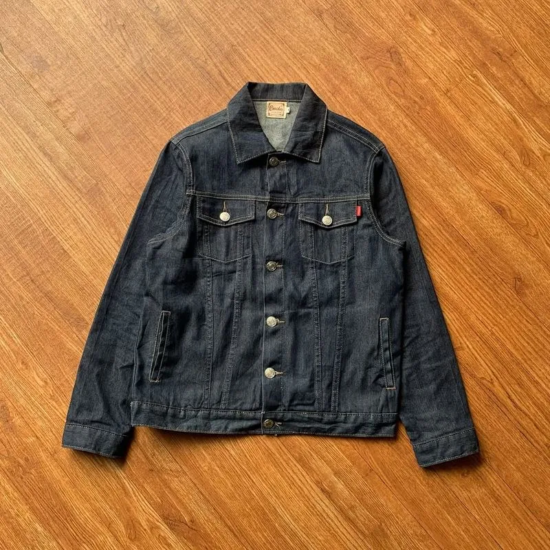 Cracker cotton usa denim jacket boxyfit photo 1