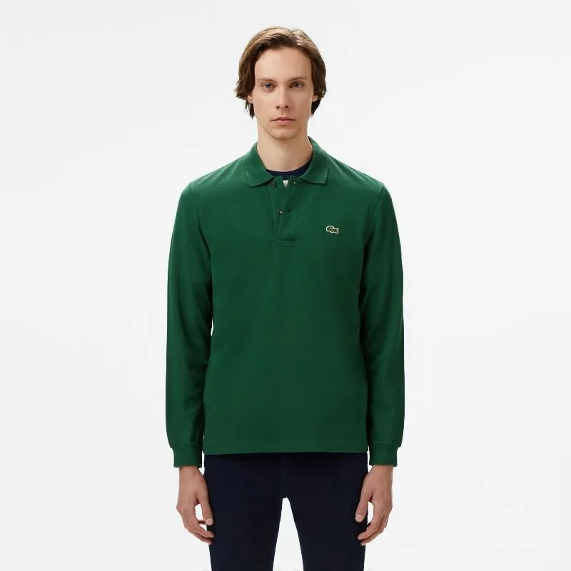Kaos polo shirt long Sleeve Lacoste Colour green Size L photo 1