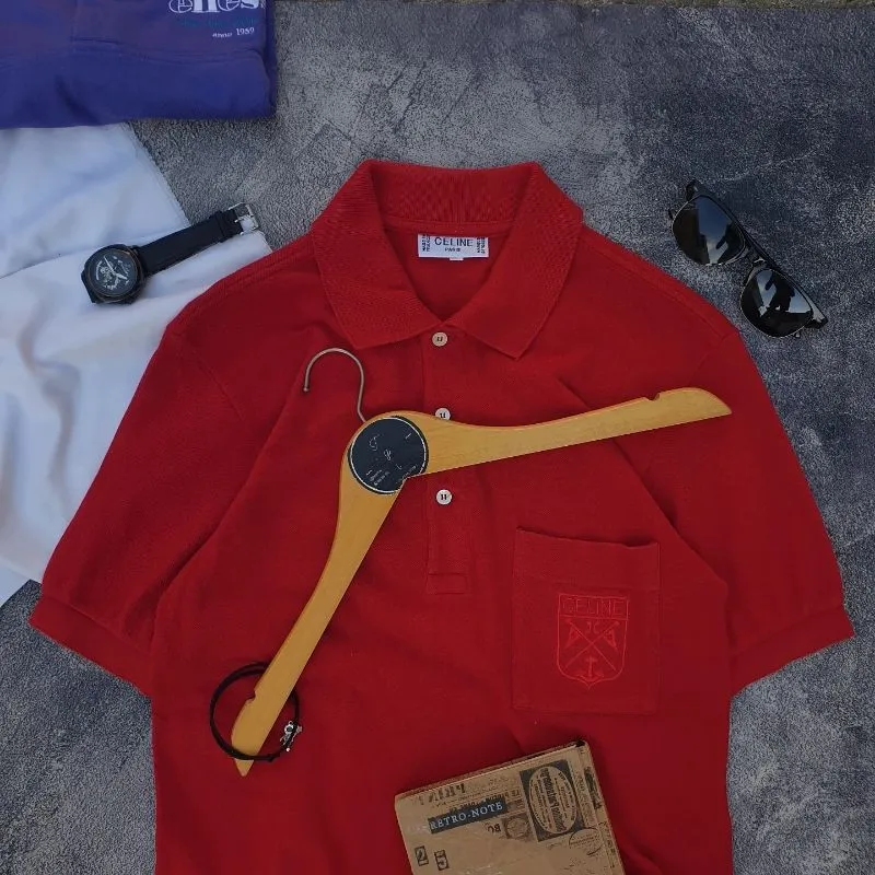 FY 1202 - celine paris luxury brand poloshirt photo 1